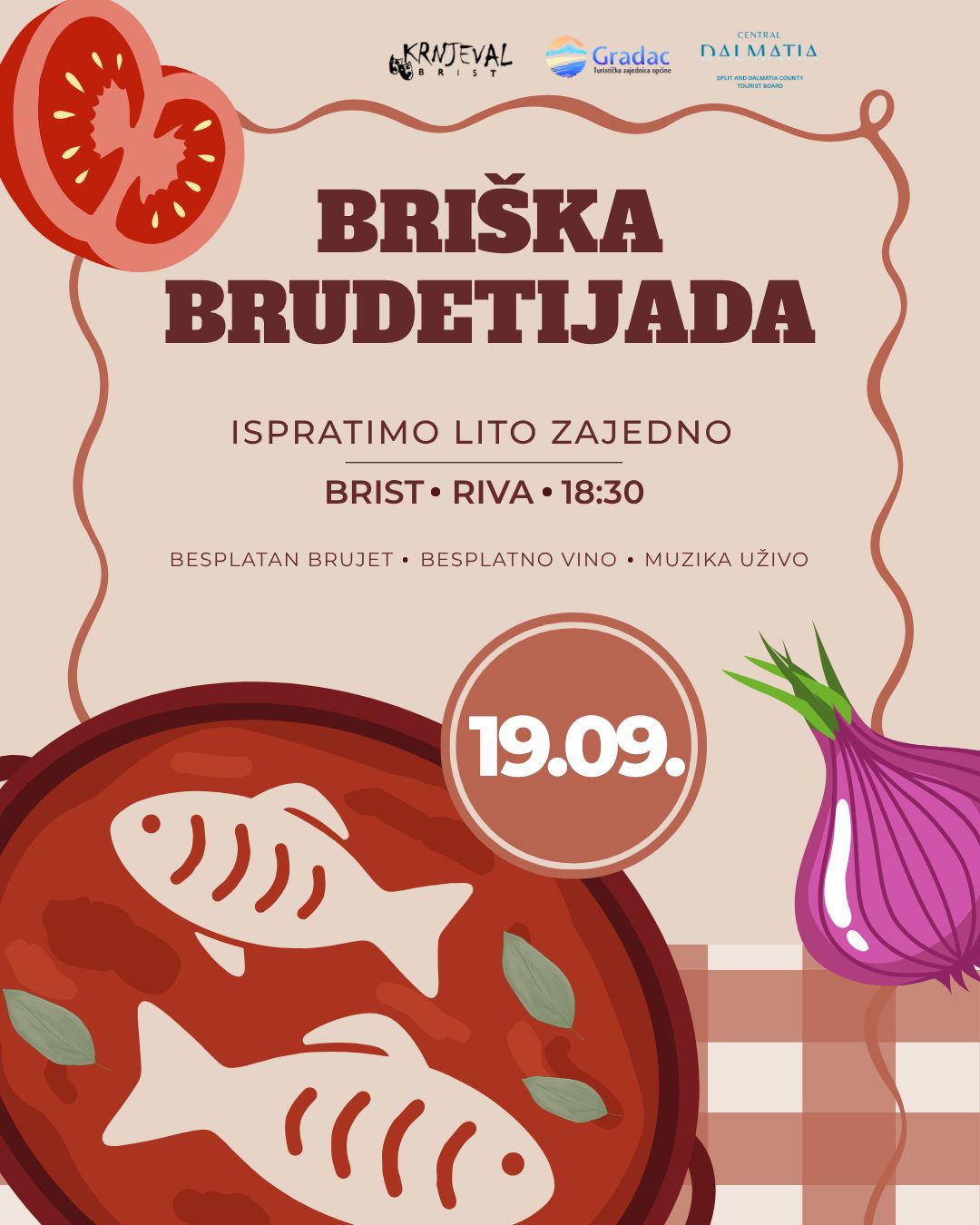 Plakat Briška Brudetijada 2026